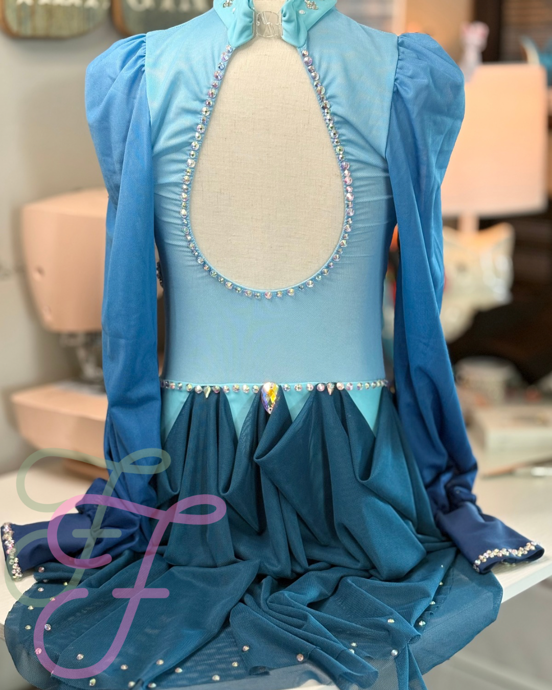 Blue Ombré Lyrical Costume CM (7/8)