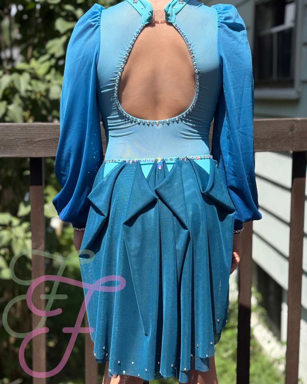 Blue Ombré Lyrical Costume CM (7/8)