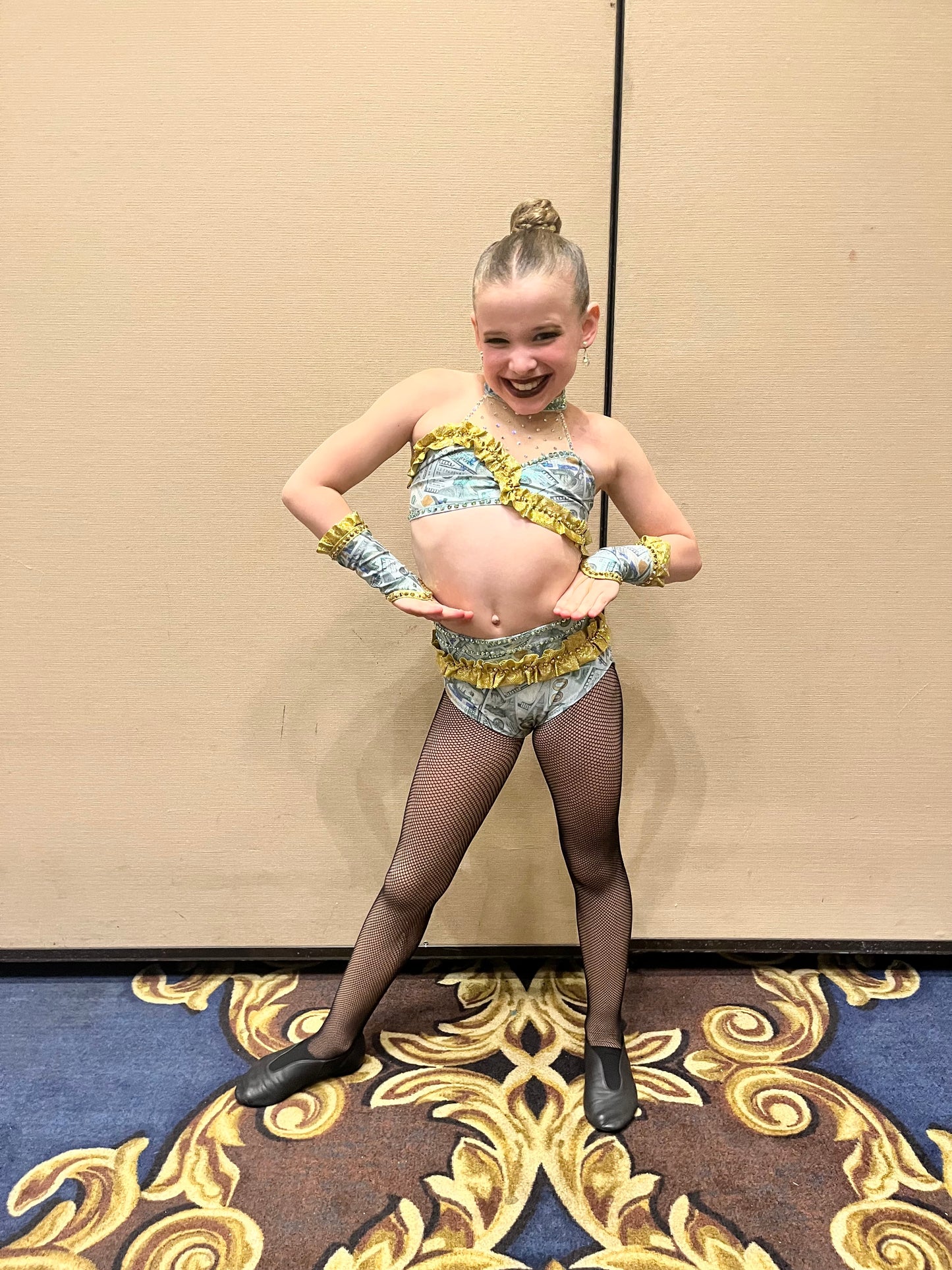 Custom Bespoke Money Costume (Pre-owned) Child M/L