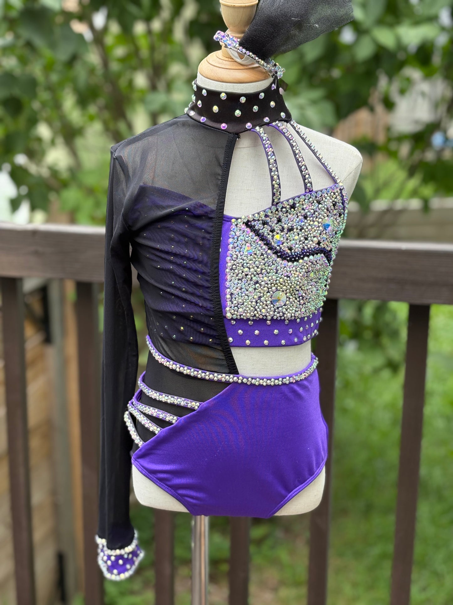 Purple Jazz/Acro/Contemporary Costume CM (7/8) Bryn Lavinia Base