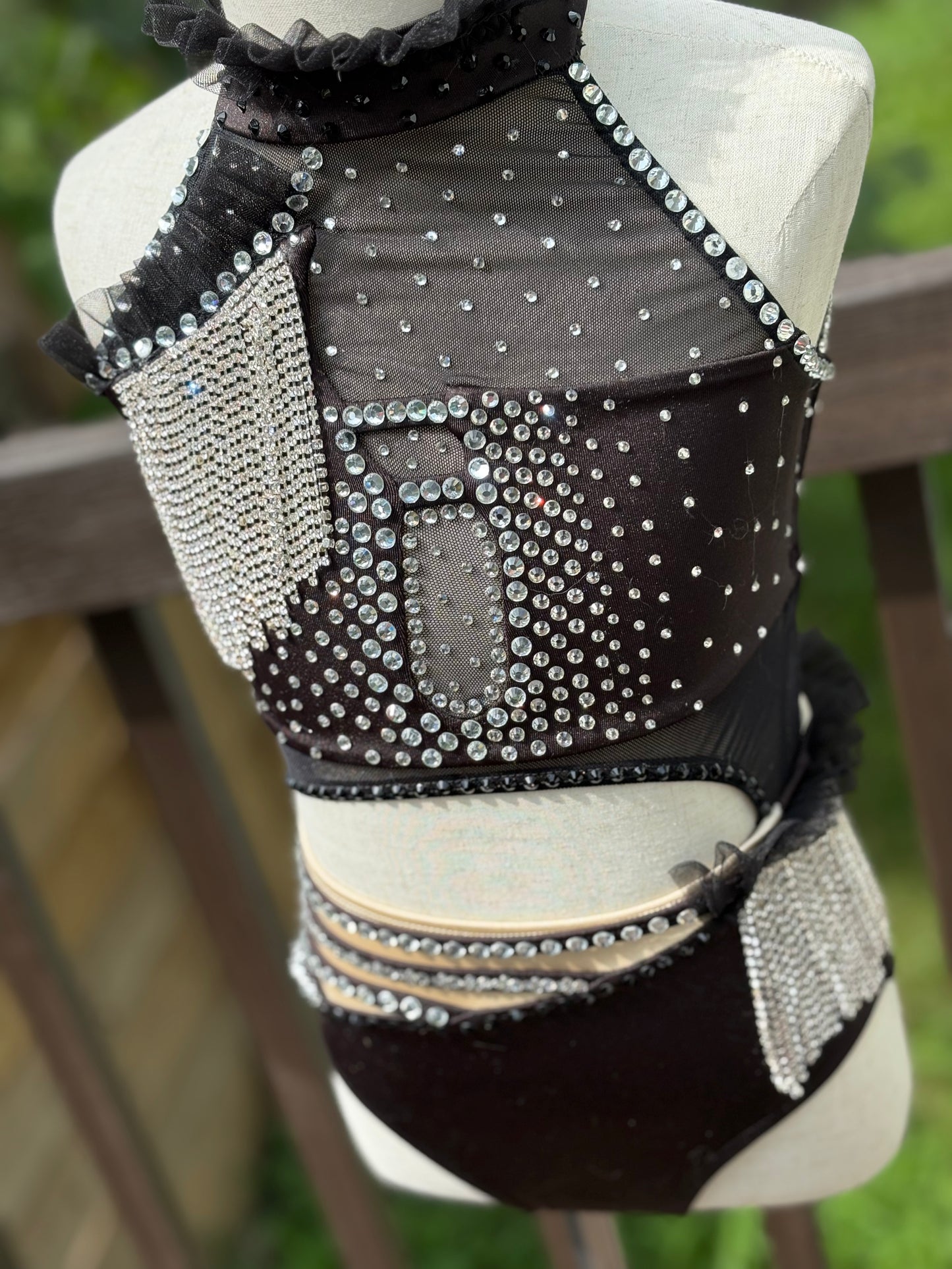Black and Silver Jazz Costume CS  Bryn Lavania Base