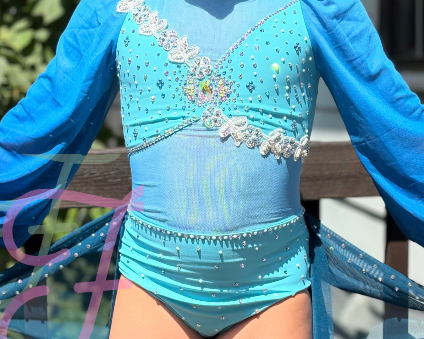 Blue Ombré Lyrical Costume CM (7/8)