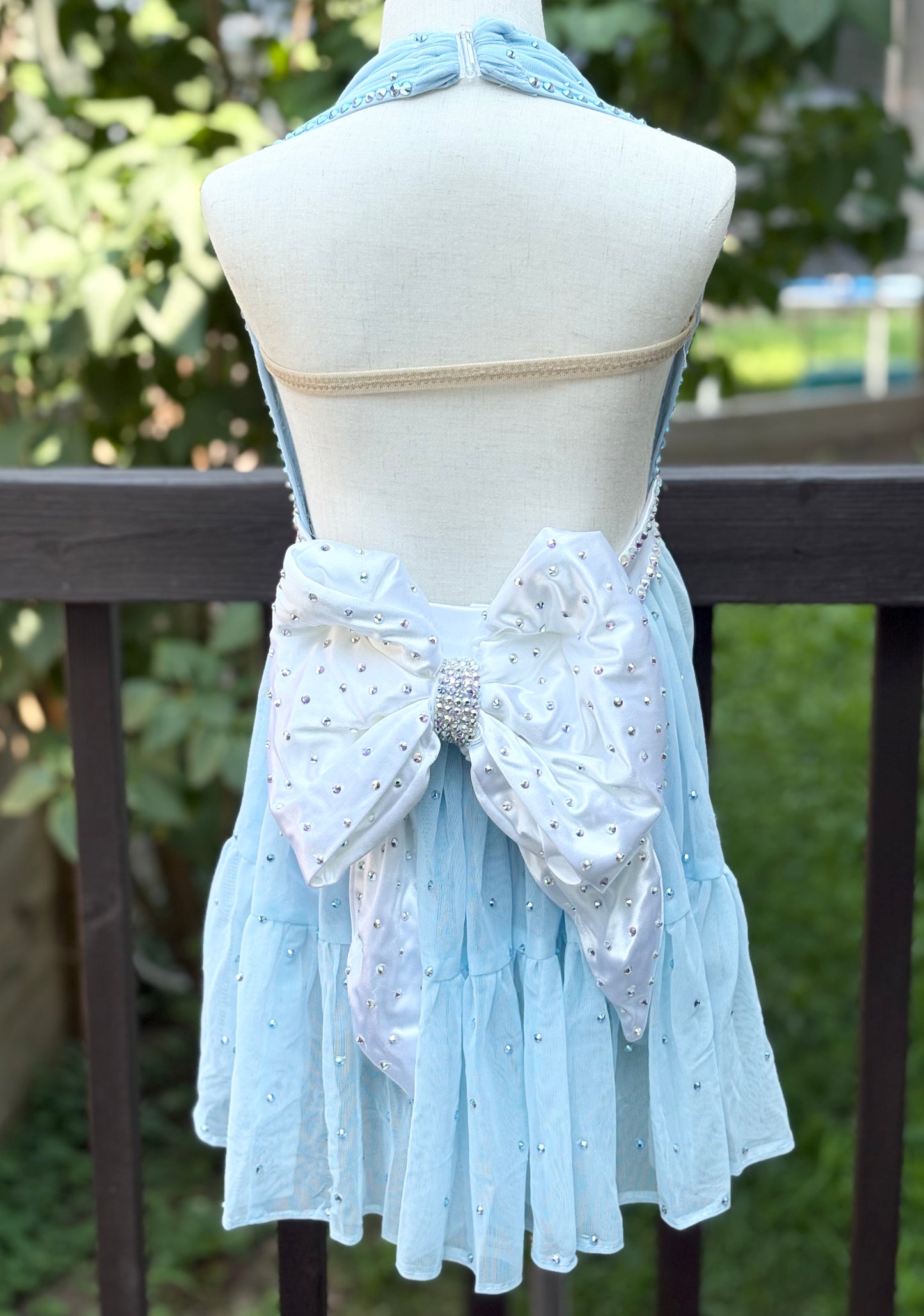 Baby Blue Lyrical Costume (Pre-owned) Child M/L