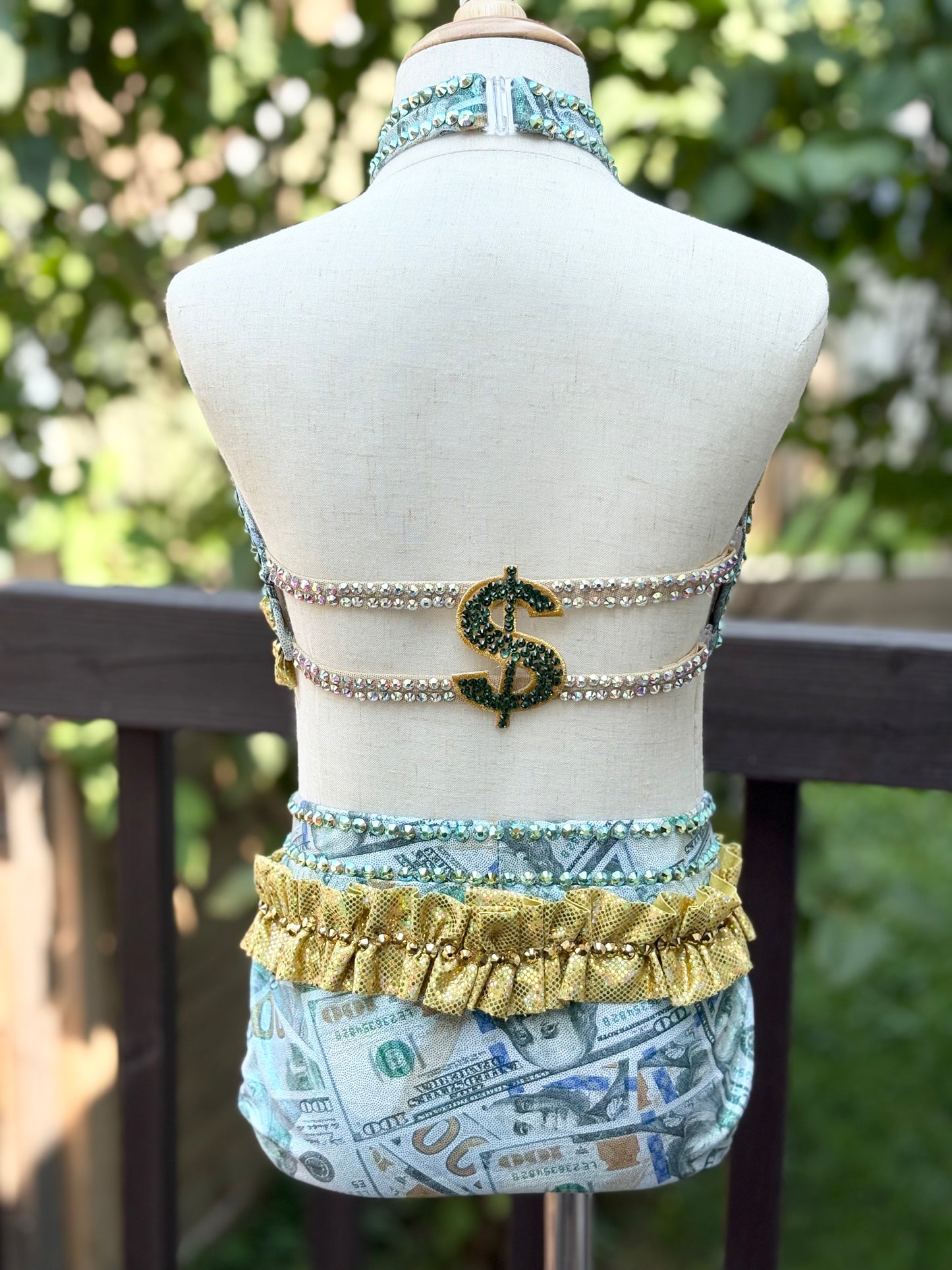 Custom Bespoke Money Costume (Pre-owned) Child M/L