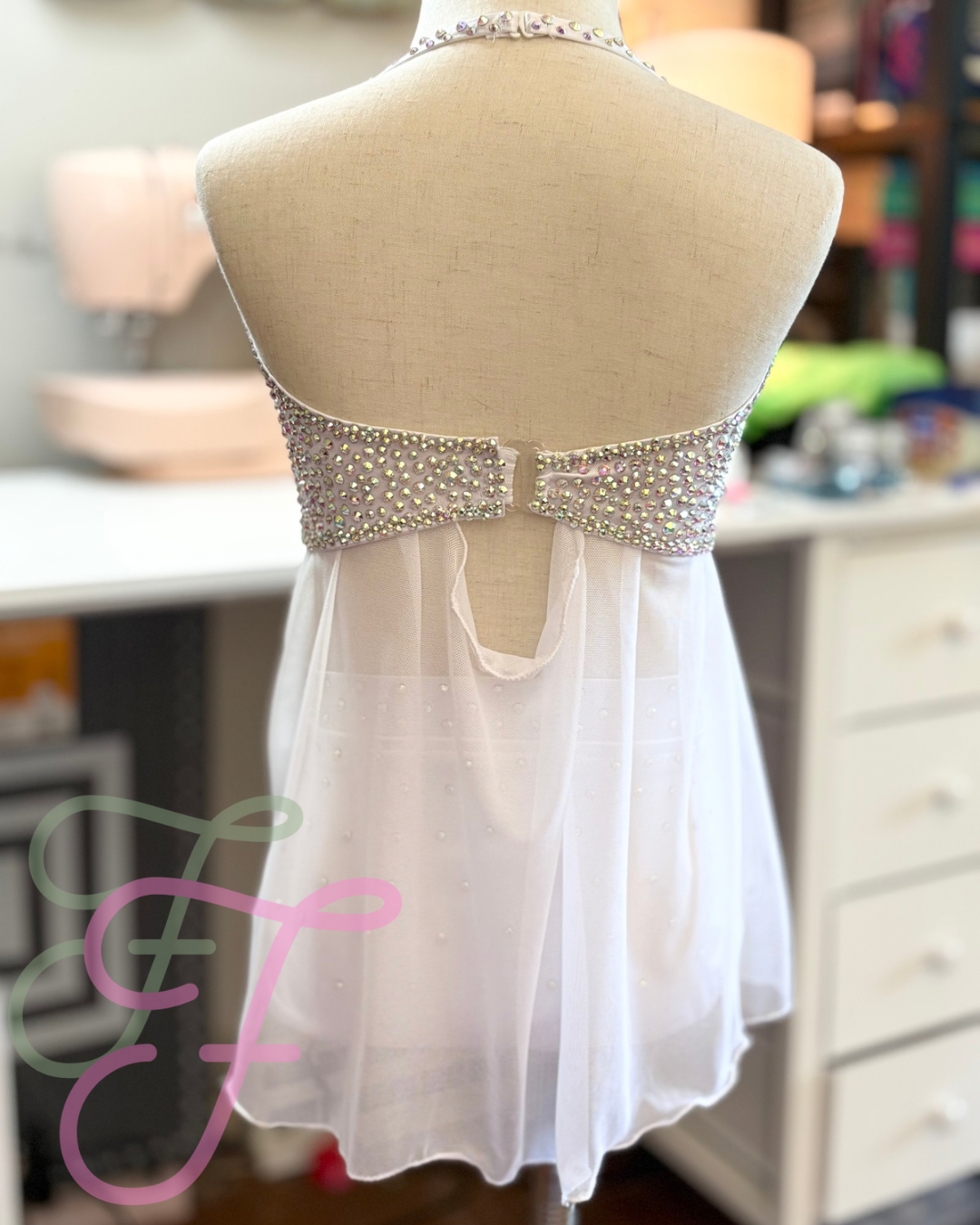 White Babydoll Style Lyrical Costume CM (7/8)