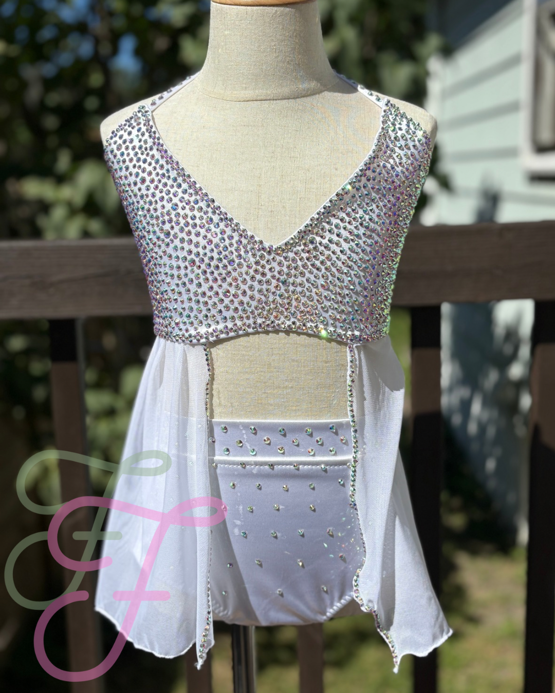 White Babydoll Style Lyrical Costume CM (7/8)