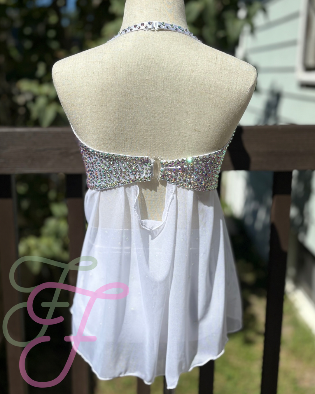White Babydoll Style Lyrical Costume CM (7/8)